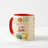 Italië symboliseert reisliefhebbers mok (Voorkant links)