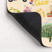 Italië symboliseert reisliefhebbers muismat (Hoek)