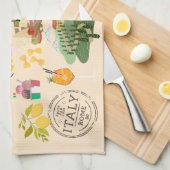 Italië symboliseert reisliefhebbers theedoek (Quarter Fold)