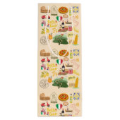 Italië symboliseert reisliefhebbers wijn cadeautas (Achterkant)