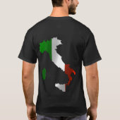 italië t-shirt (Achterkant)