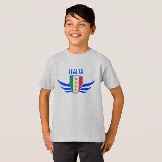 Italië T-shirt (Voorkant volledig)