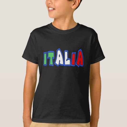 Italië T-shirt (Voorkant)