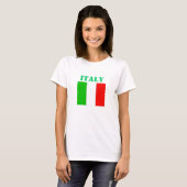 Italië T-shirt voor vrouwen (Voorkant volledig)