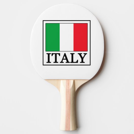 Italië Tafeltennisbatje (Voorkant)