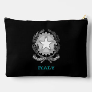 Italië tas, Italiaans wapen / vlag Etui