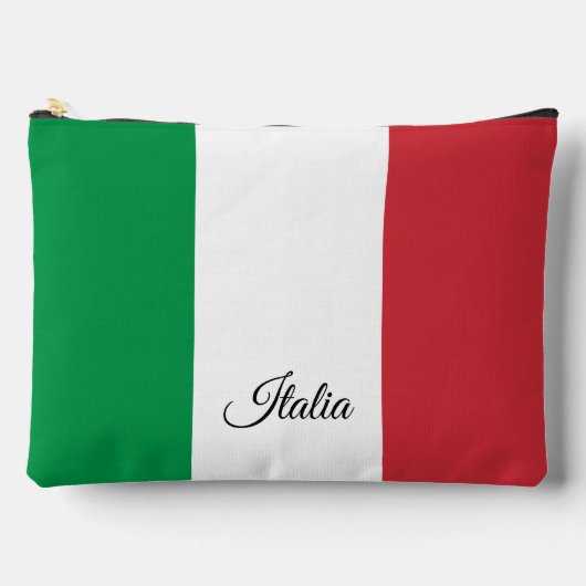 Italië tas, Italië mode, Italiaans vlag Etui (Voorkant)
