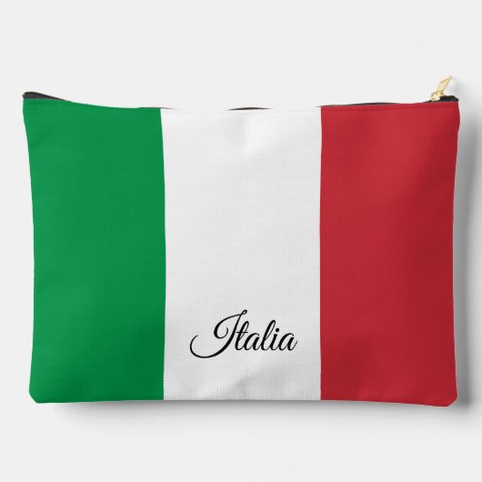 Italië tas, Italië mode, Italiaans vlag Etui (Achterkant)