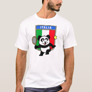 Italië Tennis Panda T-shirt