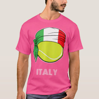 Italië tennis voor Italiaanse spelers Italië tenni T-shirt
