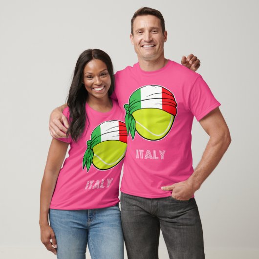 Italië tennis voor Italiaanse spelers Italië tenni T-shirt (Unisex)