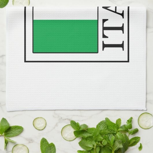 Italië Theedoek (Gevouwen)