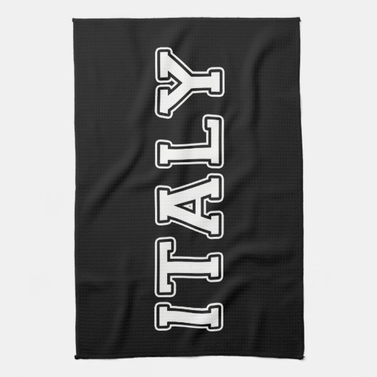 Italië Theedoek (Verticaal)