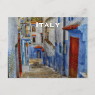 Italië: toerisme in de binnenvaart briefkaart