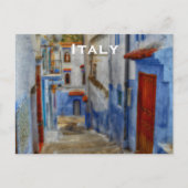 Italië: toerisme in de binnenvaart briefkaart (Voorkant)