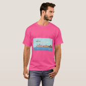 Italië toerisme t-shirt (Voorkant volledig)
