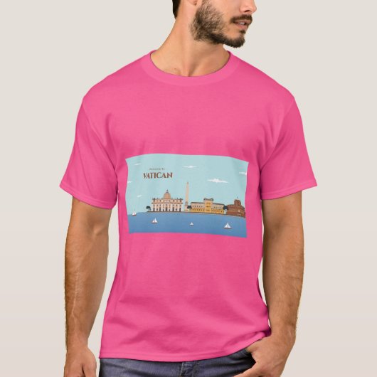 Italië toerisme t-shirt (Voorkant)