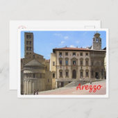 Italië - Toscane - Arezzo - Briefkaart (Voorkant / Achterkant)