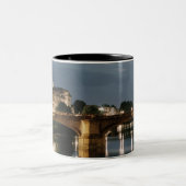 Italië,Toscane,Florence 2 Tweekleurige Koffiemok (Center)