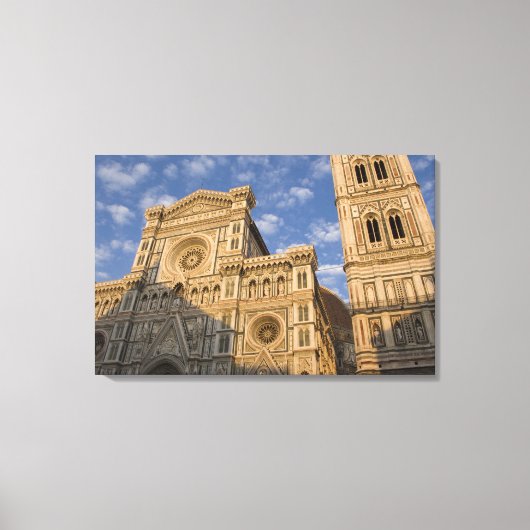 Italië, Toscane, Florence. De Duomo. Canvas Afdruk (Voorkant)