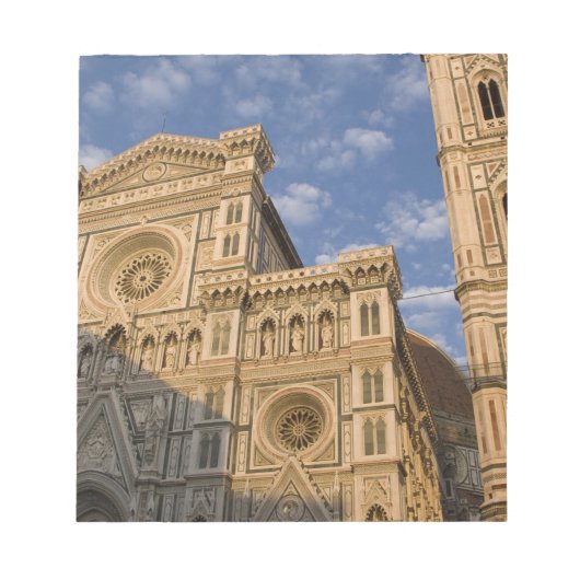 Italië, Toscane, Florence. De Duomo. Notitieblok (Voorkant)