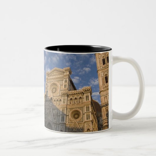 Italië, Toscane, Florence. De Duomo. Tweekleurige Koffiemok (Rechts)