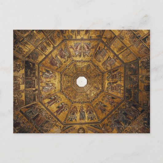 Italië,Toscane,Florence,Wideangle uitzicht van The Briefkaart (Voorkant)