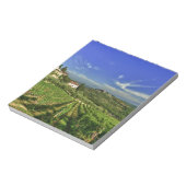 Italië, Toscane, Greve. De wijngaarden van Castell Notitieblok (Linkerzijde)