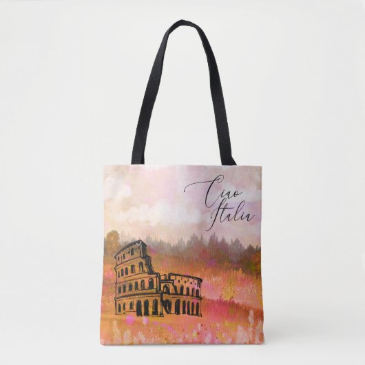 *~* Italië Toscane Kunst Landschap Colosseum Tote Bag (Voorkant)
