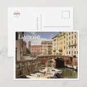 Italië - Toscane - Livorno - Briefkaart (Voorkant / Achterkant)