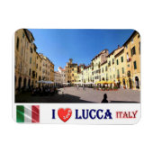 Italië - Toscane - Lucca - I Love - Magneet (Horizontaal)