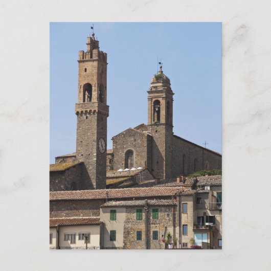 Italië. Toscane. Montalcino 2 Briefkaart (Voorkant)