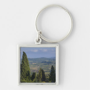Italië, Toscane, Montepulciano. Uitzicht op de Sleutelhanger