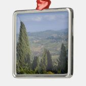 Italië, Toscane, Montepulciano. Uitzicht van de Metalen Ornament (Links)