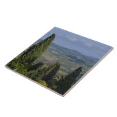 Italië, Toscane, Montepulciano. Uitzicht van de Tegeltje (Zijkant)