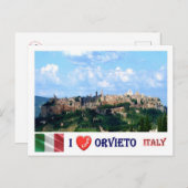 Italië - Toscane - Orvieto - Briefkaart (Voorkant / Achterkant)