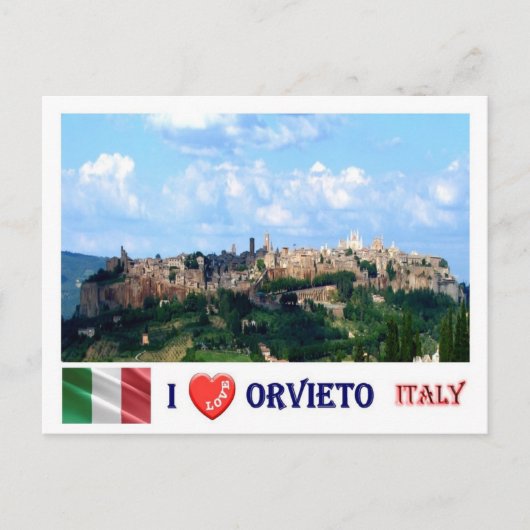 Italië - Toscane - Orvieto - Briefkaart (Voorkant)