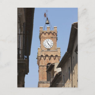 Italië. Toscane. Pienza. 2 Briefkaart