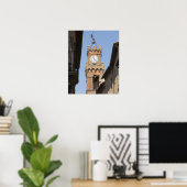 Italië. Toscane. Pienza. 2 Poster (Thuiskantoor)