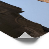 Italië. Toscane. Pienza. 2 Poster (Hoek)