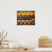 Italië. Toscane. Pienza. 3 Poster (Keuken)