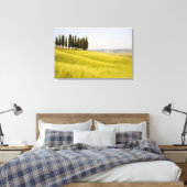 Italië Toscane, Selectieve Focus Cipressen Canvas Afdruk (Insitu (Slaapkamer))