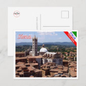 Italië - Toscane - Siena - Briefkaart (Voorkant / Achterkant)