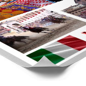 Italië - Toscane - Siena - Piazza Del Campo - Poster (Hoek)