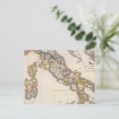 Italië tot zijn kerkelijke divisie briefkaart (Staand voorkant)