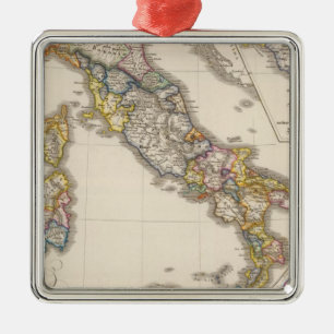 Italië tot zijn kerkelijke divisie metalen ornament