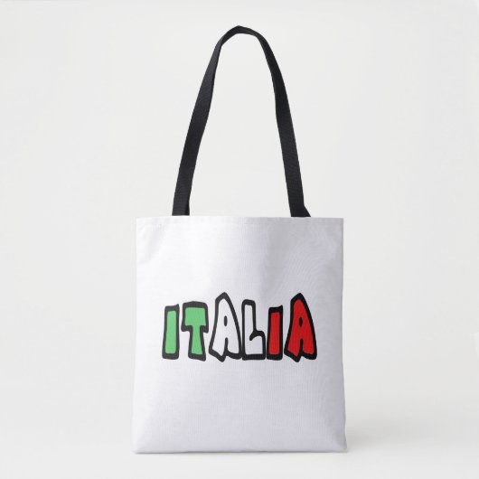 Italië Tote Bag (Voorkant)