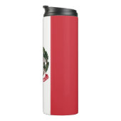 Italië Travel Mug, patriottische Italiaanse vlag Thermosbeker (Geroteerd rechts)