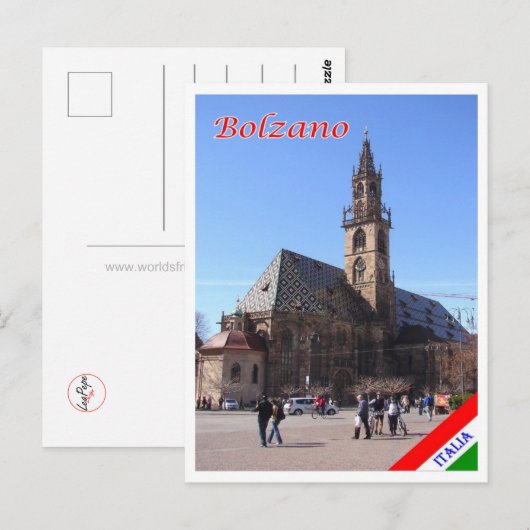Italië - Trentino Alto Adige Südtirol - Bolzano - Briefkaart (Voorkant / Achterkant)