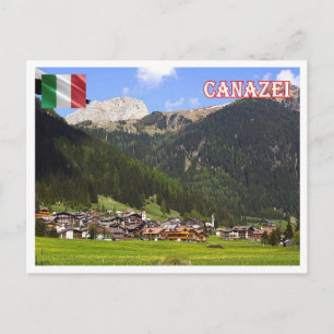 Italië - Trentino Alto Adige Südtirol - Canazei - Briefkaart
